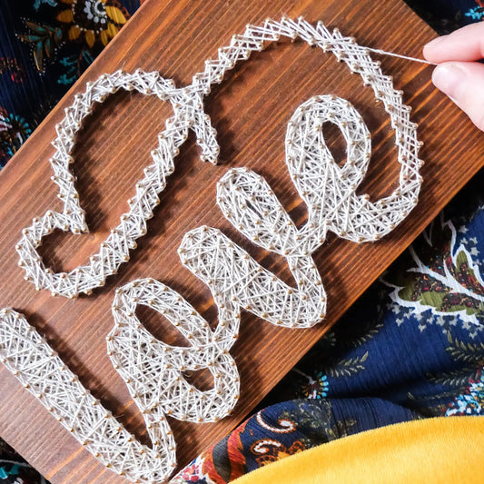 String Art Pattern - Love