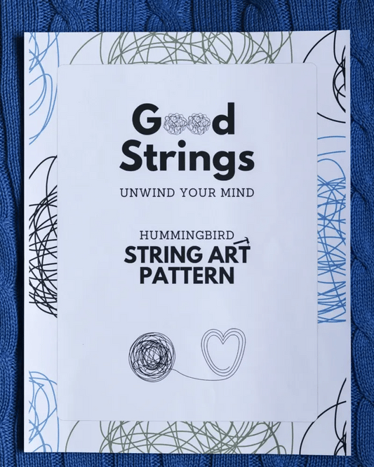 stop motion animation of all pages included in the string art pattern digital download