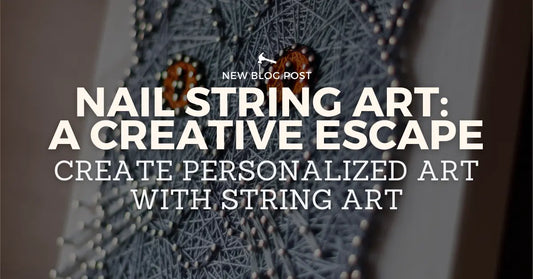 Nail String Art: A Creative Escape