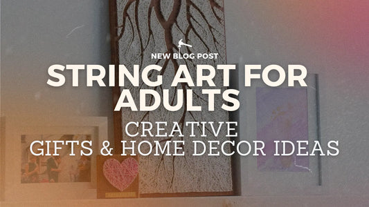 string art for adults - creative gifts and home decor ideas