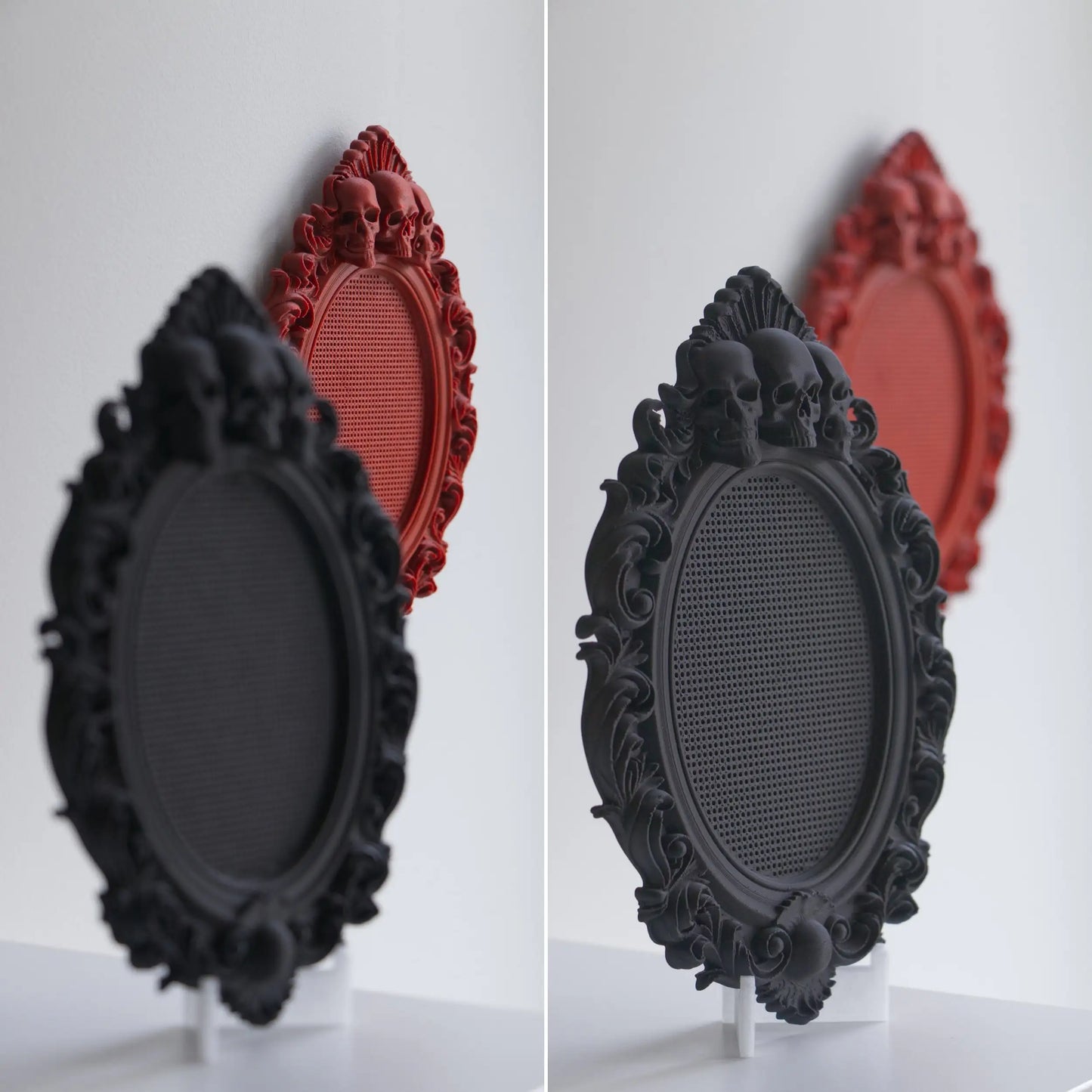 Gothic Skull Cross Stitch Frame – Stitchable Embroidery Frame