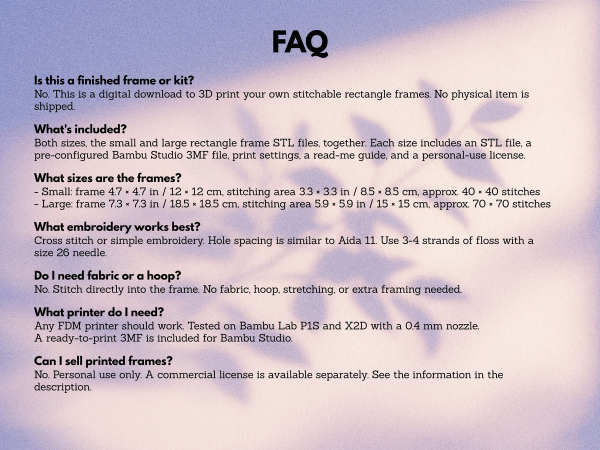 FAQ