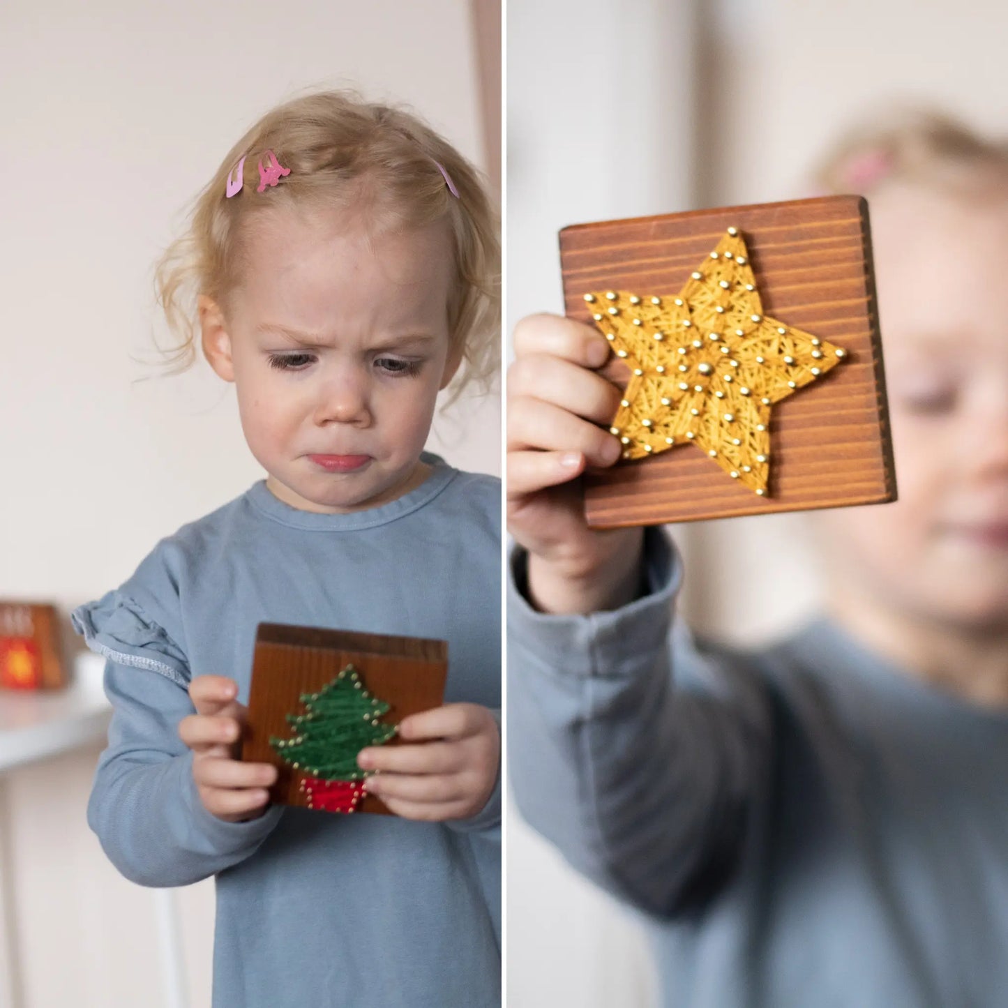 String Art Pattern - Set of Small Christmas Signs