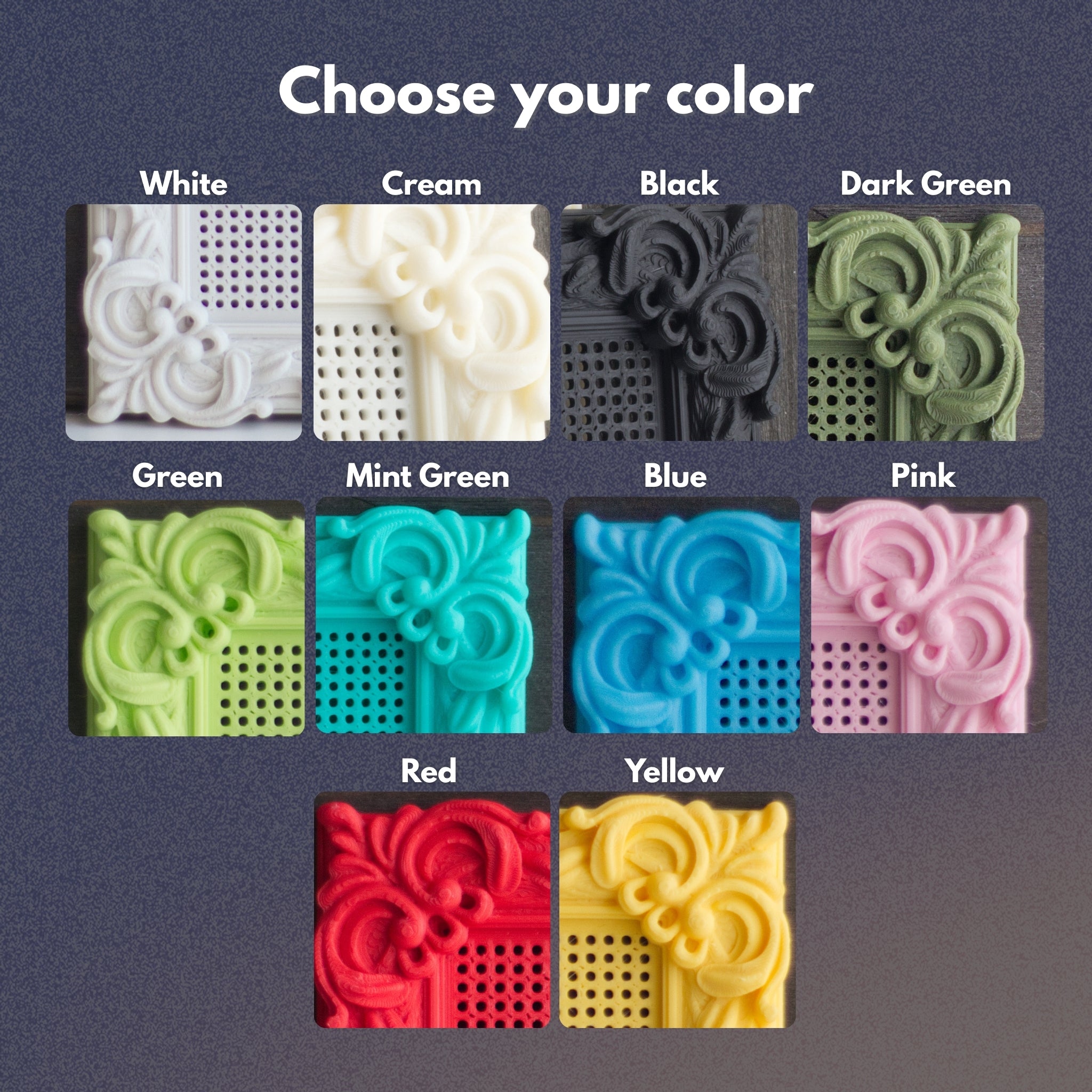 Cross Stitch Boxes Set – Stitchable Embroidery Bases & Craft Blanks