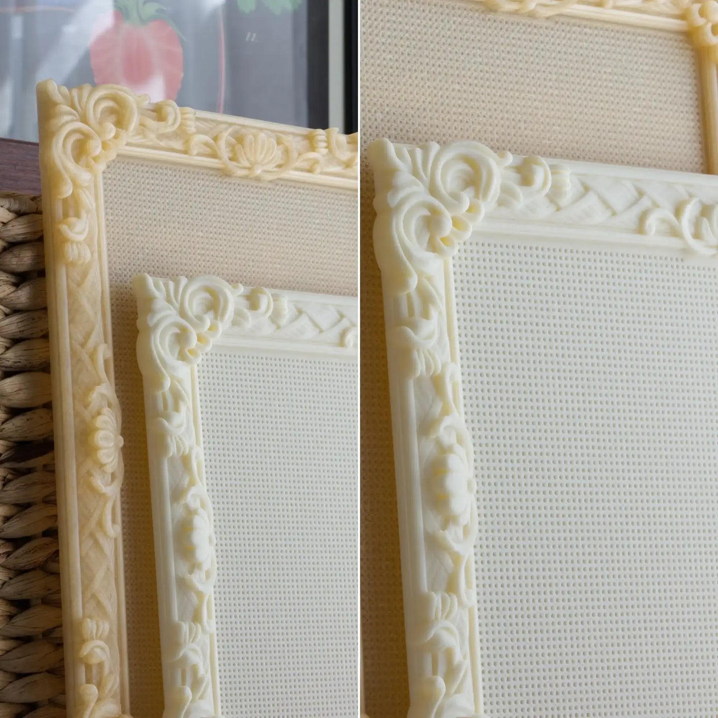 Rectangle Cross Stitch Frame STL File (Large) – 3D Print Stitchable Embroidery Frame