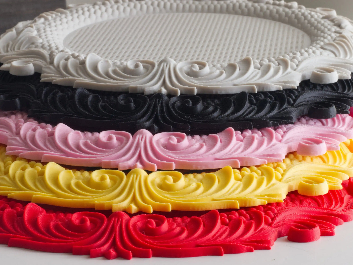 Cross Stitch Frame – Round Stitchable Cross Stitch Frames, Blank Display Bases