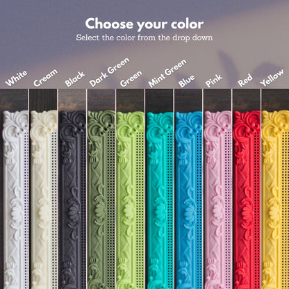 Cross Stitch Frame Set of 2 – Stitchable Cross Stitch Frames, Blank Display Bases