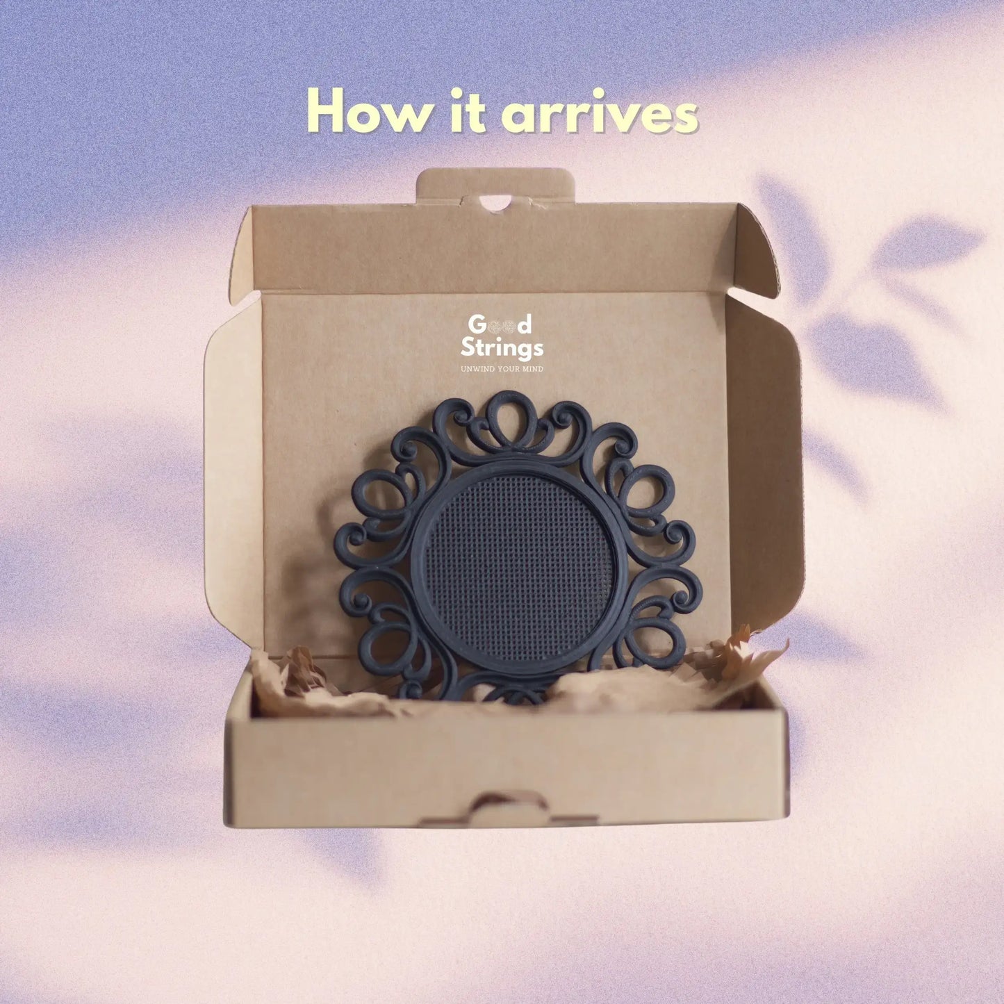 Cross Stitch Frame – Round Stitchable Cross Stitch Frame