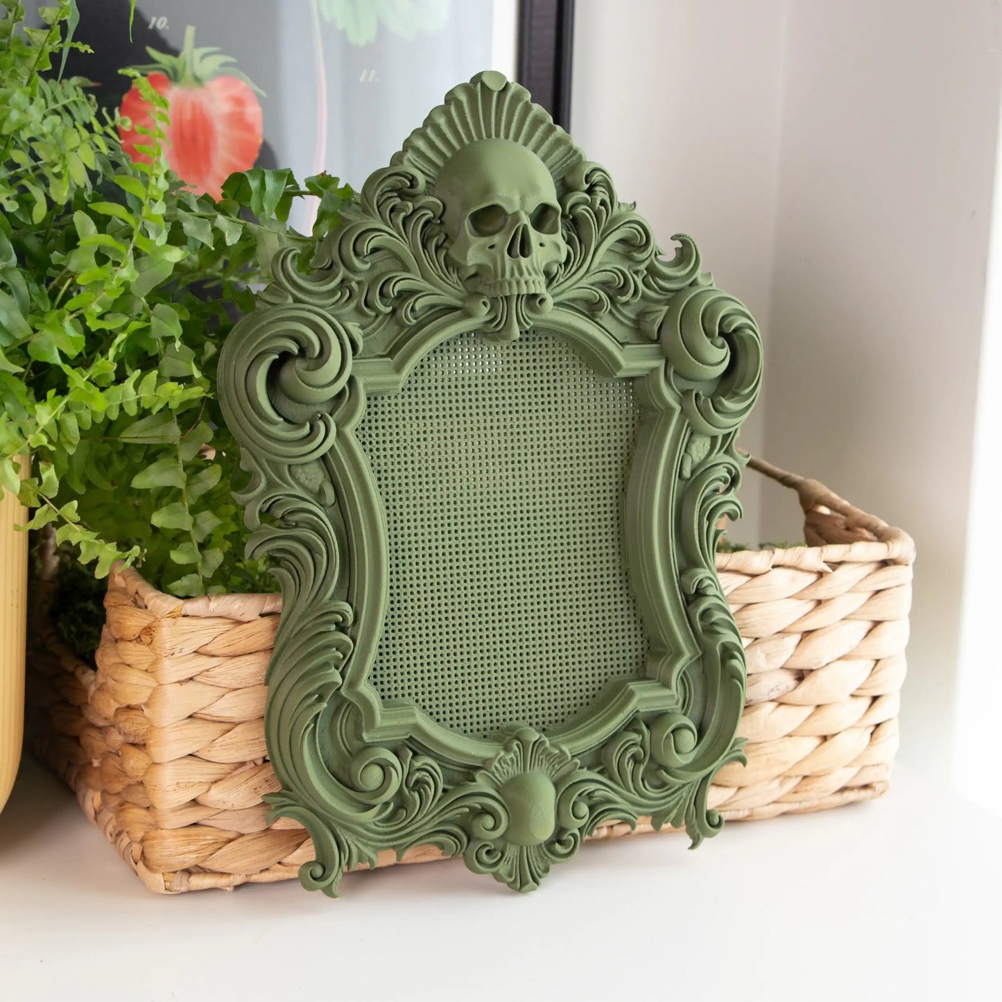Gothic Skull Cross Stitch Frame – Stitchable Embroidery Frame