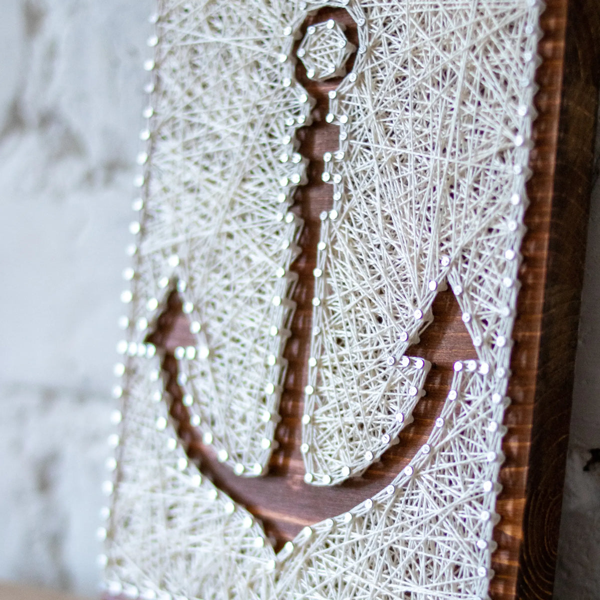 Anchor String Anchor String Art Kit for Adults | Nautical Craft Kit