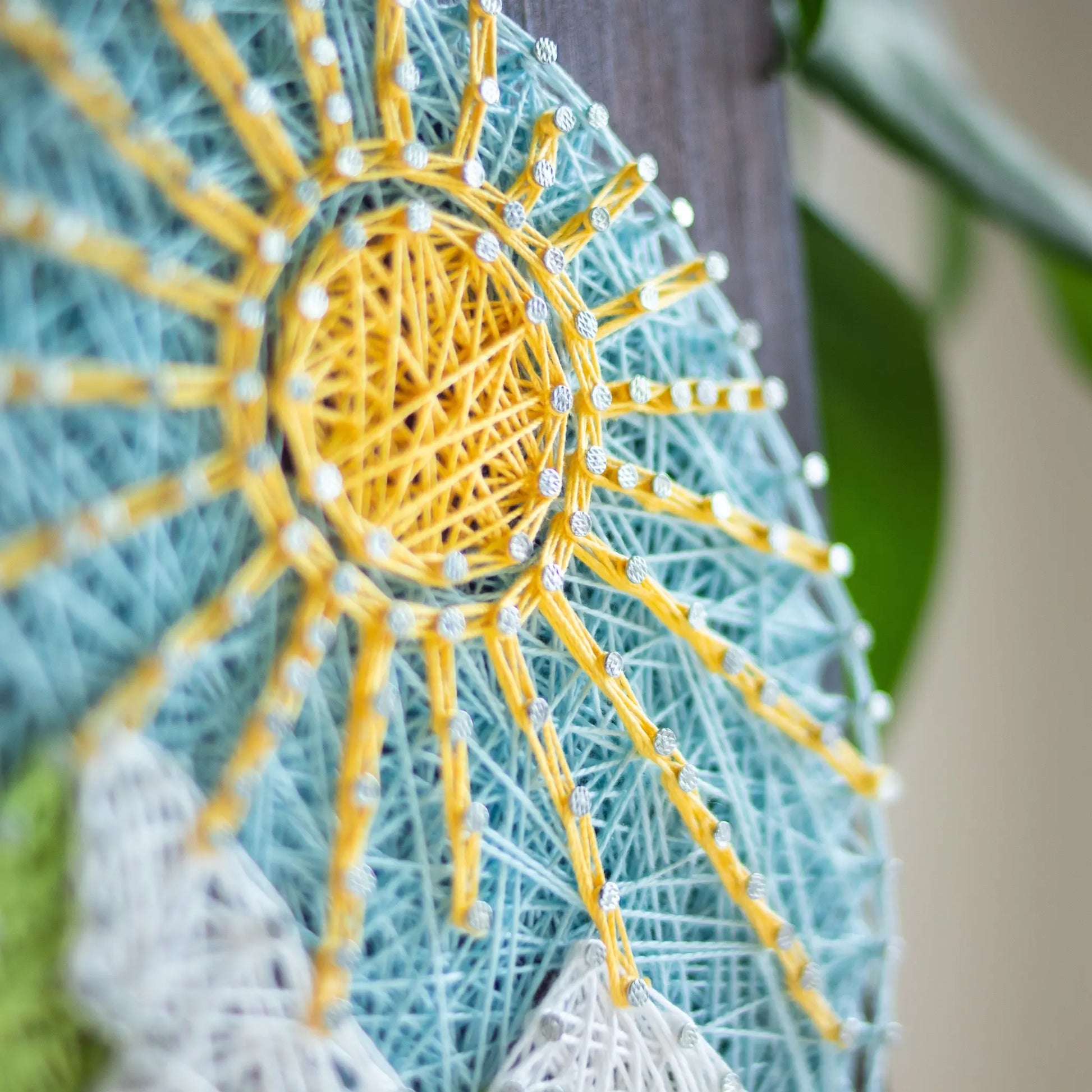 Mountain Landscape String Art Craft Kit | Relaxing DIY Project