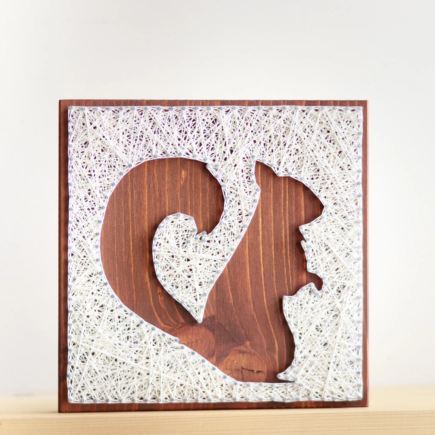 DIY kit - Squirrel Silhouette String Art