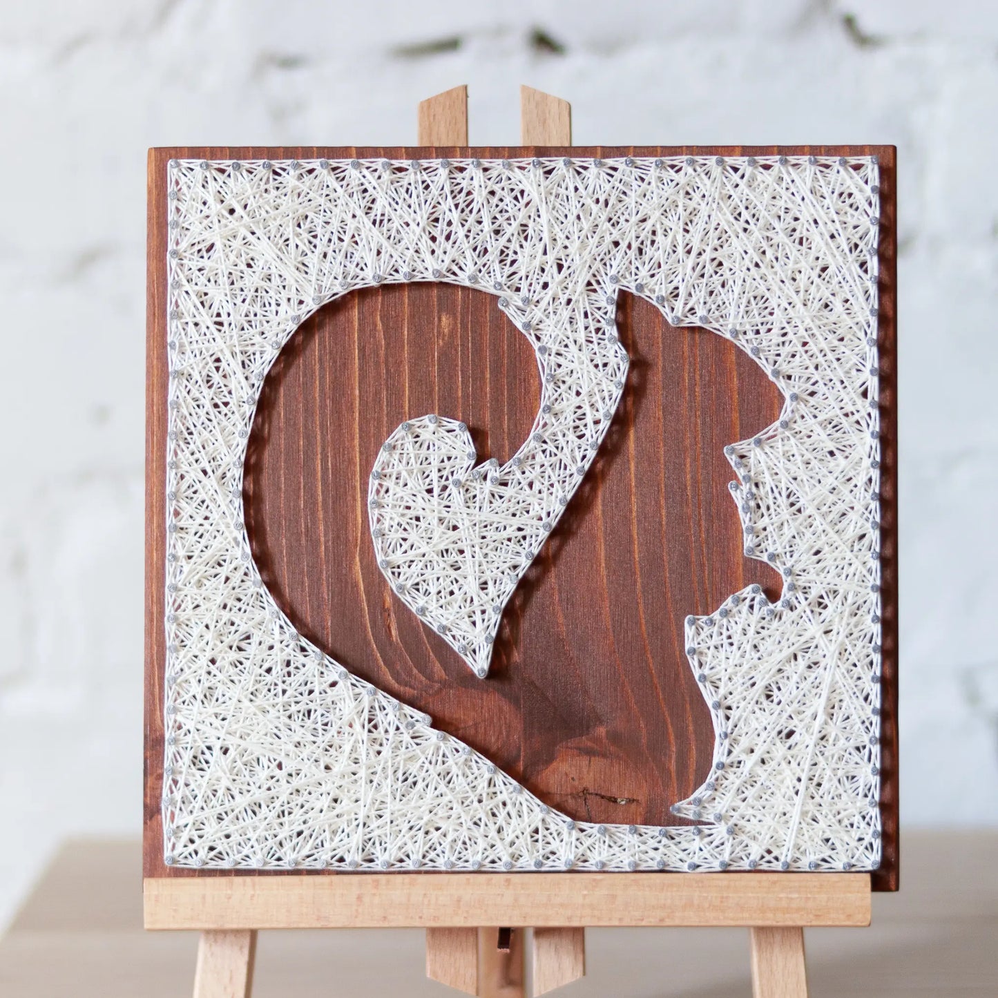 DIY kit - Squirrel Silhouette String Art