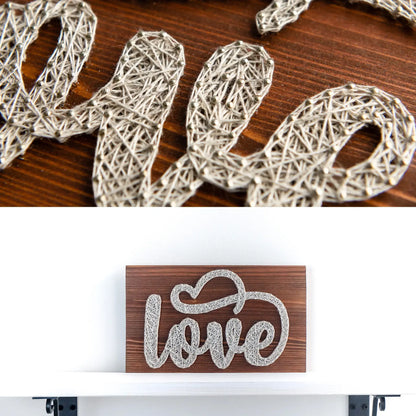 String Art Pattern - Love