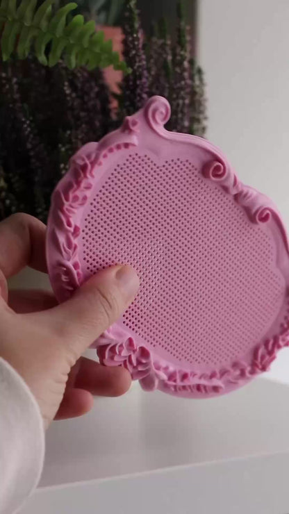 Ornate Plaque Cross Stitch Frame – Stitchable Embroidery Blank