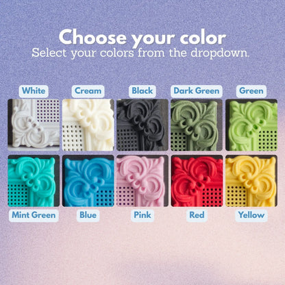 Round Cross Stitch Boxes Set of 2 – Stitchable Embroidery Blanks