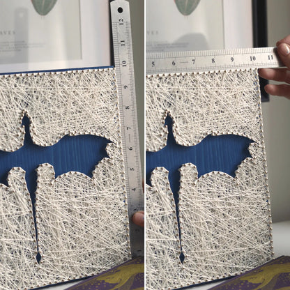 DIY kit - Dragon Silhouette String Art