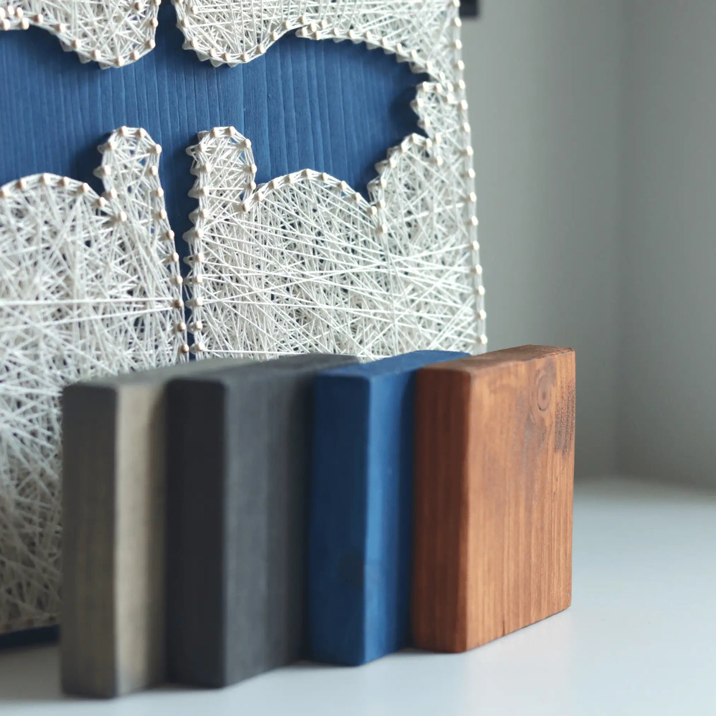 DIY kit - Dragon Silhouette String Art