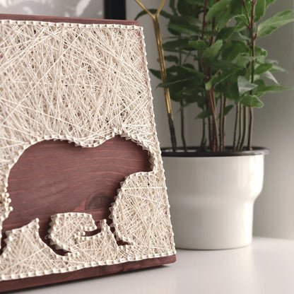 DIY kit - Capybara Silhouette