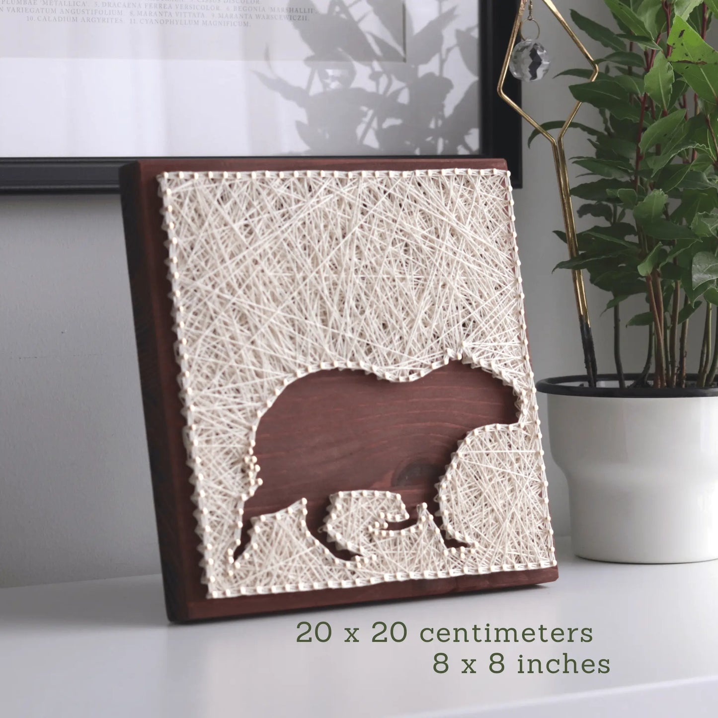 DIY kit - Capybara Silhouette