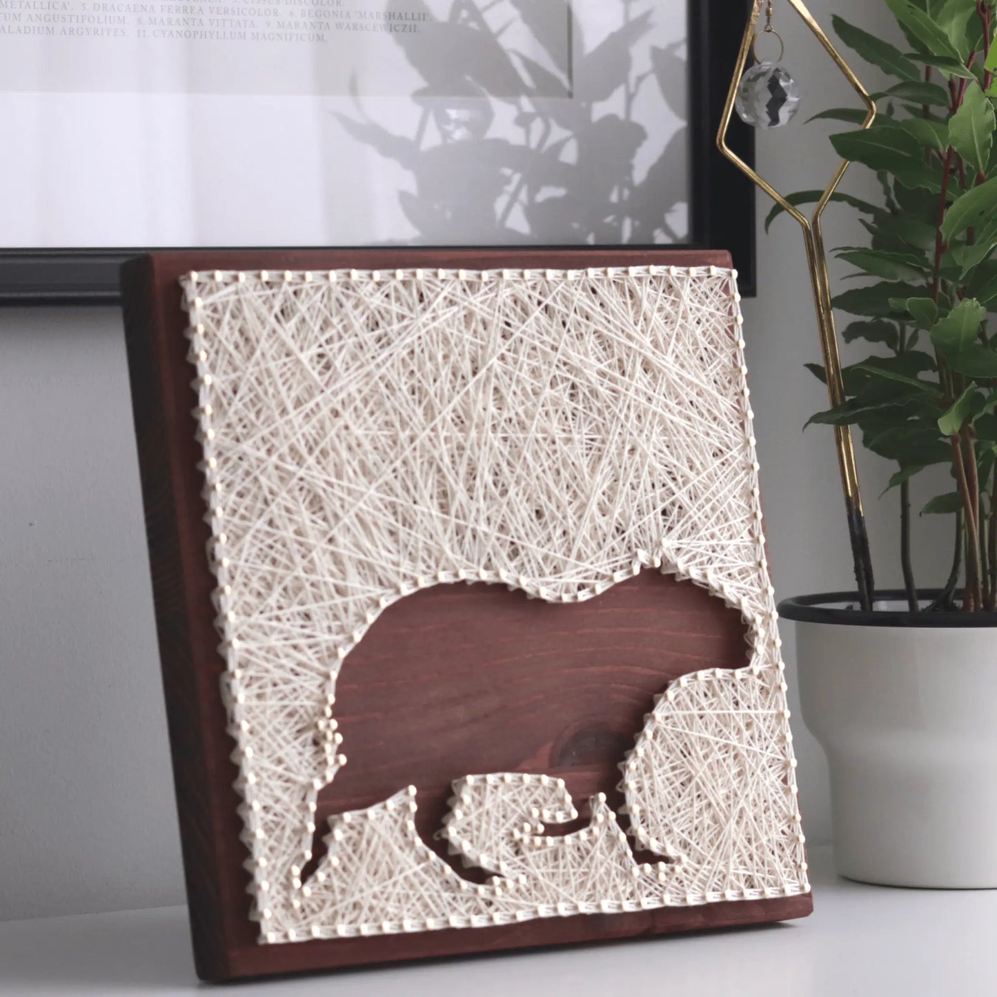 DIY kit - Capybara Silhouette