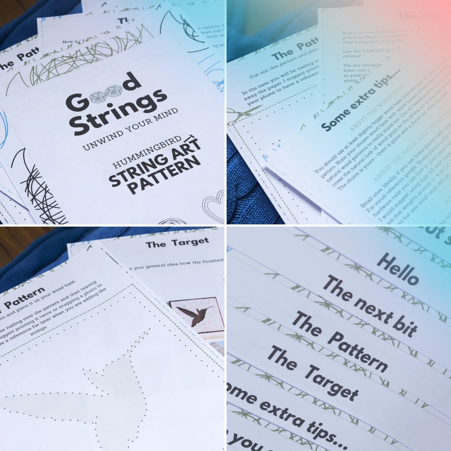 Star with String | String Art Star Pattern | GoodStrings