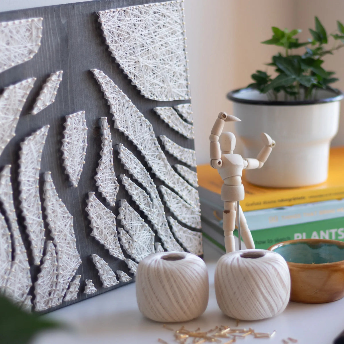 String Art Roots Tree Roots String Art Pattern: Add Elegance to Your Home Decor